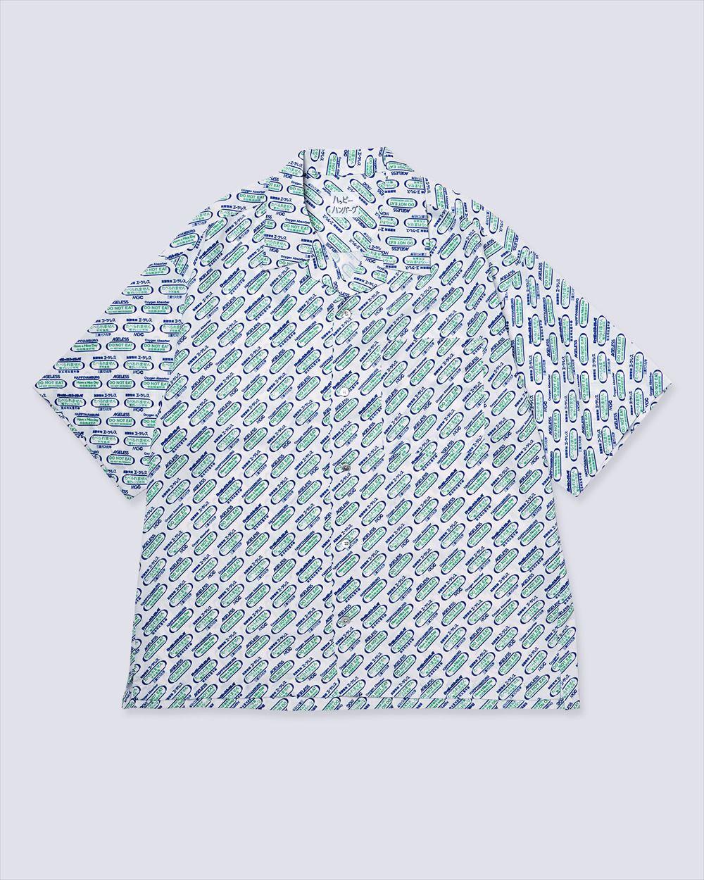 ハッピーエージレス 柄シャツ【デッドストックセール】