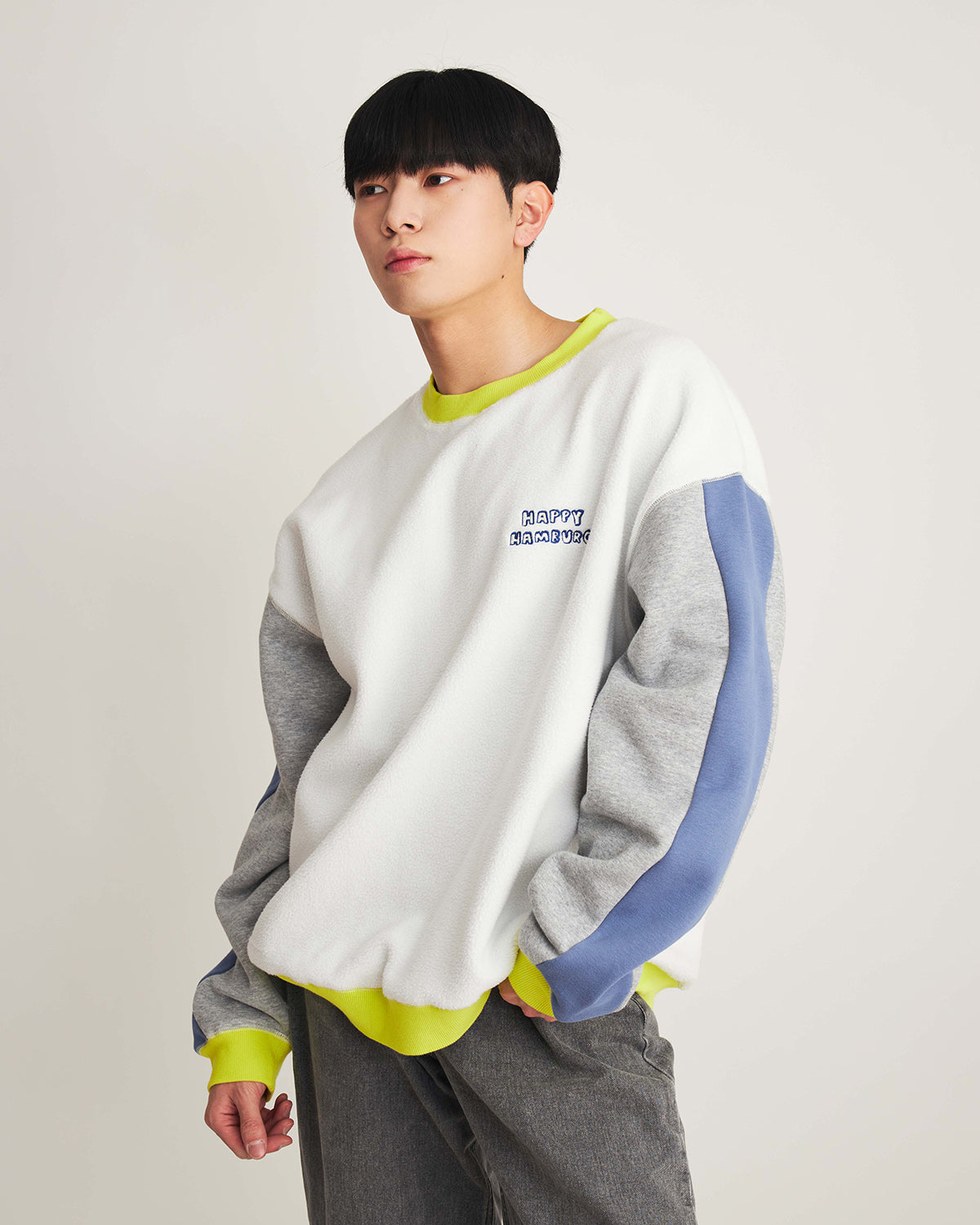 カラーブロックスウェット【デッドストックセール】