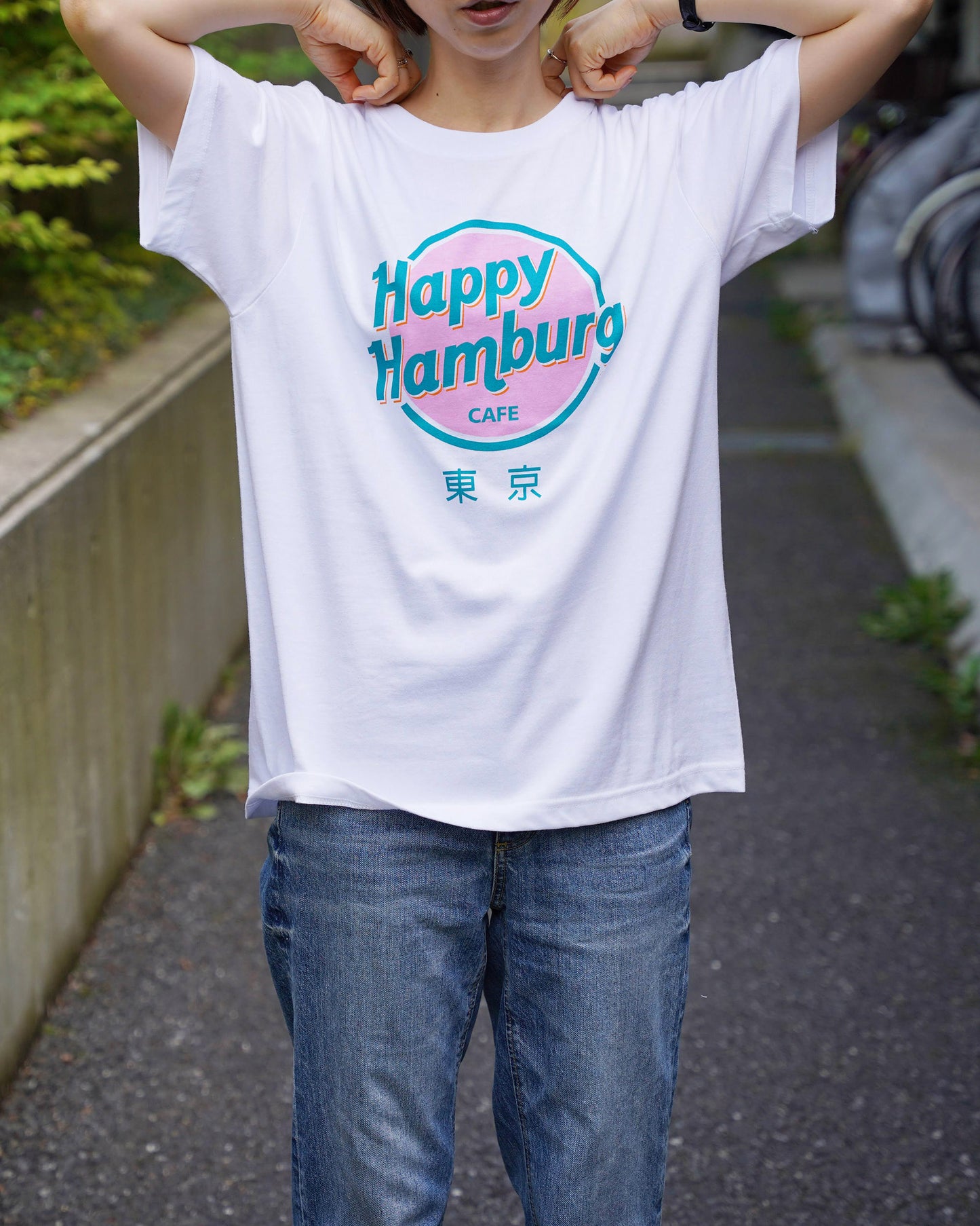 CAFEロゴTシャツ【デッドストックセール】