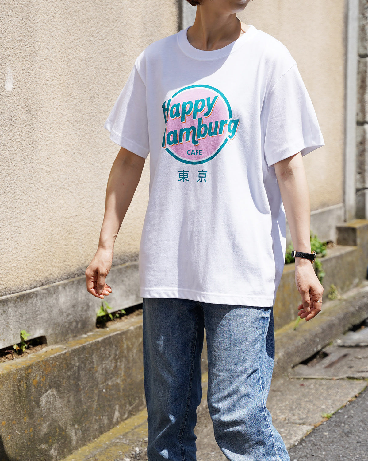 CAFEロゴTシャツ【デッドストックセール】