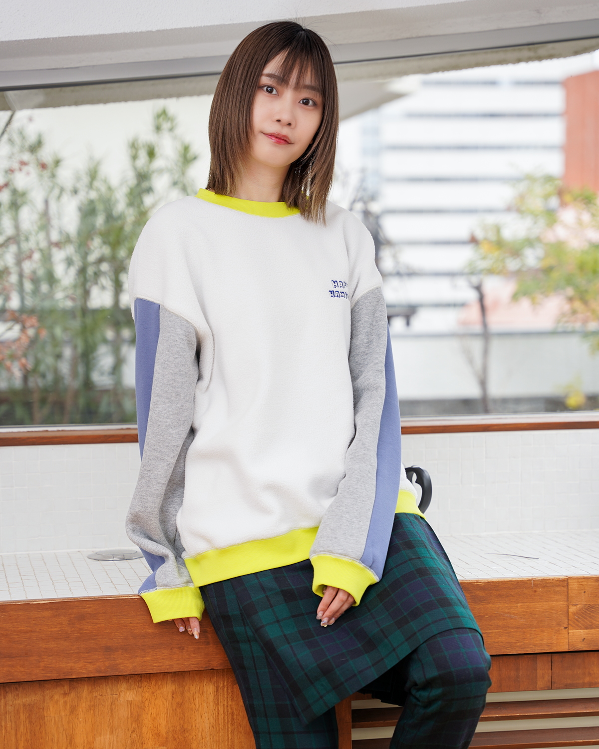 カラーブロックスウェット【デッドストックセール】